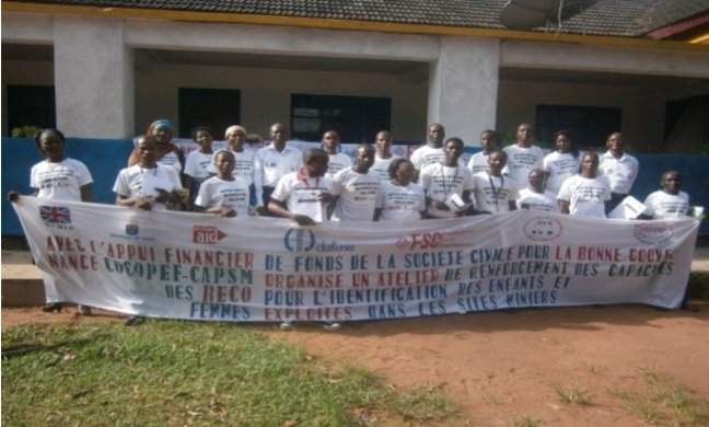 FOKAL-ONG oeuvre pour le retour à l'école des enfants dans les mines d'or et de diamant à Kabanda  Musefu dans la province du Kasaï central
