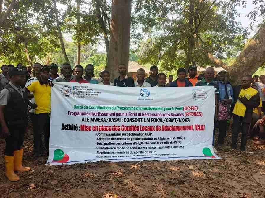 PROJET PIFORES EN COURS ‎ ‎FOKAL-ONG accompagne l'installation d'un Comité local de développement au village Muanga Makolo 1
