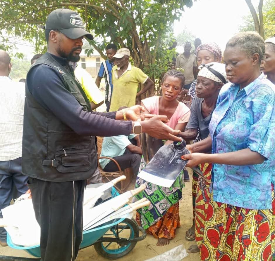 Projet PIFORES à Mweka : FOKAL-ONG lance la distribution des intrants agricoles dans les villages ciblés