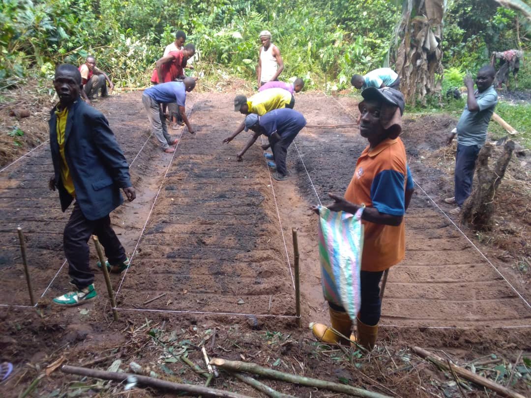 Le consortium FOKAL/CBMT/NKATA poursuit ses activités du projet PIFORES visant notamment à restaurer des savanes au village Mashana