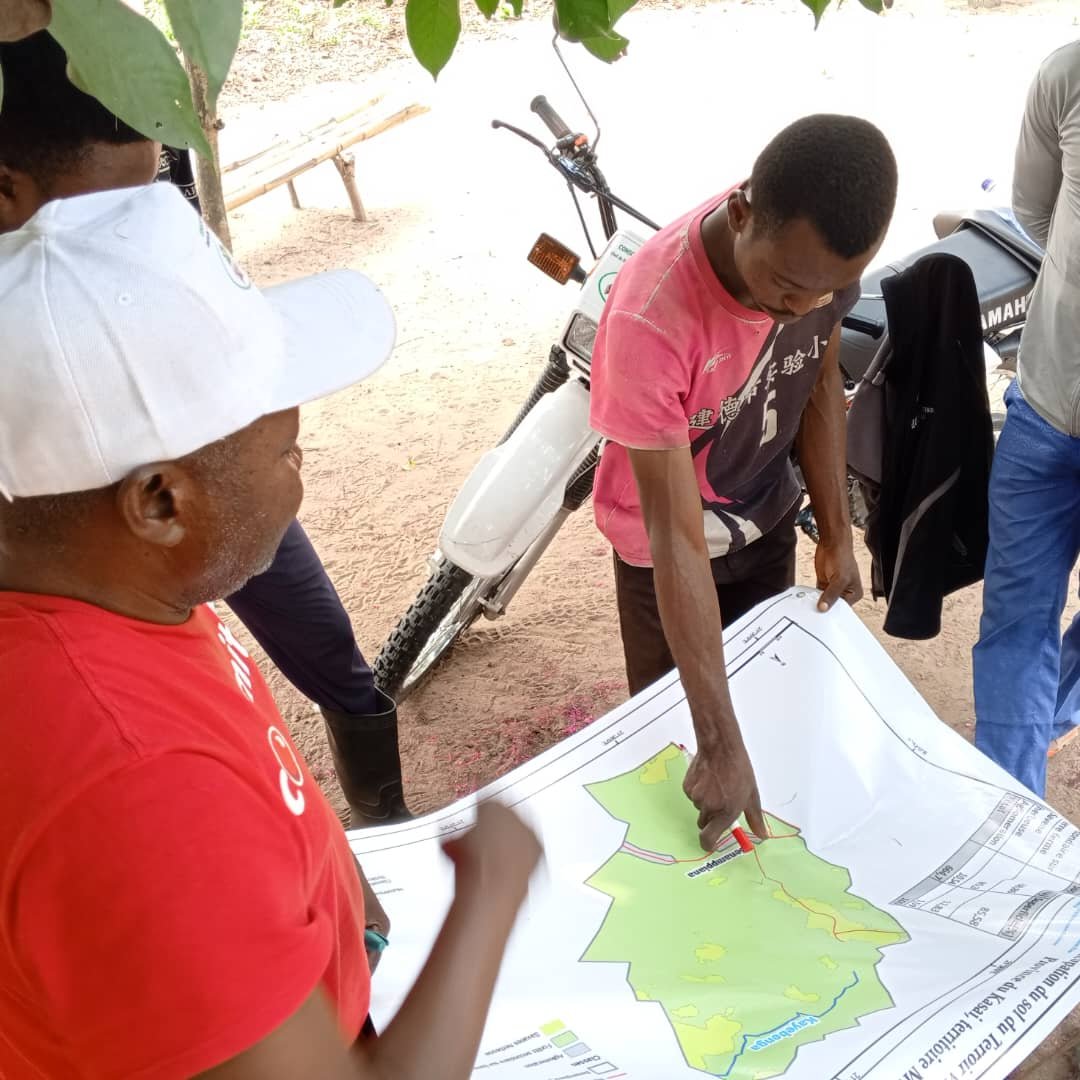 Mise en œuvre du PIFORES  à Mweka par le consortium FOKAL CBMT NKATA: l’affectation des terres réalisée avec succès à Bena Piana ‎